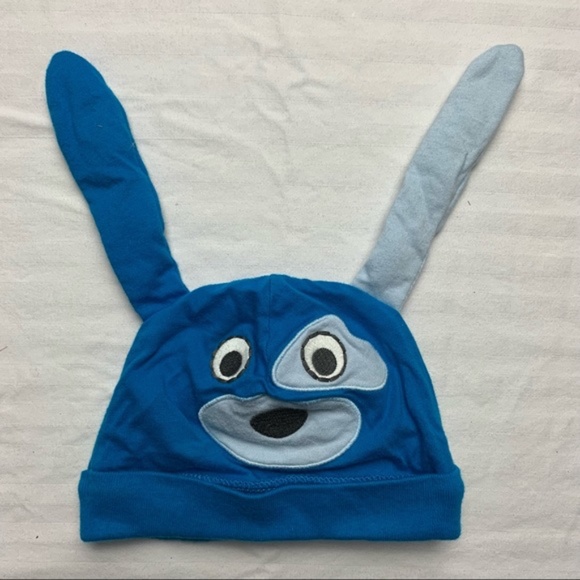 The Children's Place Other - The Children’s Place baby hat with long bunny ears, blue, 0-6 months